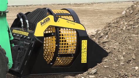 skid steer dirt sifter|skid steer screening buckets.